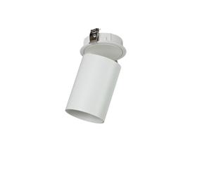 DL350245  Eos A 20; Powered by EOS 20W 2700K 1480lm 10° Engine; White & White Adjustable Recessed Spotlight; IP20; 5yrs Warranty.